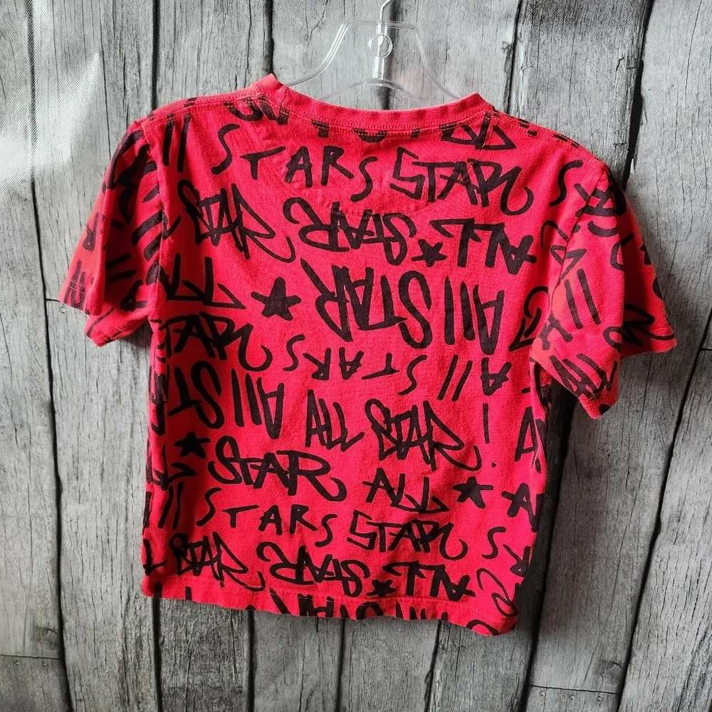 CONVERSE All‎ Star Red & Black Shirt